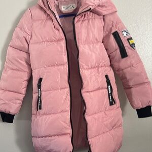 Pink Women's Puffer Jacket
